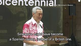 PM Lee Hsien Loong at the Launch of the Singapore Bicentennial (illustrated & subtitled)
