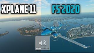 NEW FSX 2020 VS XPLANE 11 SOUND COMPARISON