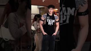 public girls reaction | handsome boy| #shorts