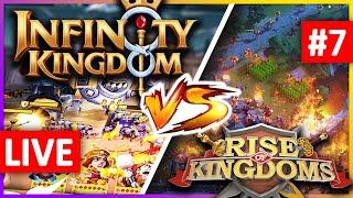 Infinity Kingdom VS Rise of Kingdoms: NEW Illusion-Battlefield (Ark of Osiris like?) #7  LIVE!