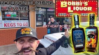 Atwater CA, Bourbon Hunt at Bobbi’s Liquor.  A Sighting of Corbin Cash HAZM-ATWATER