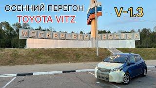 Осенний перегон TOYOTA VITZ с объемом двигателя V-1.3 #TOYOTAVITZ