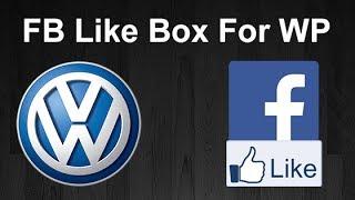 How To Add Facebook Like Box In WordPress