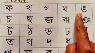 ক খ গ ঘ ব্যঞ্জনবর্ণ, বাংলা বর্নমালা, ক কাকাতুয়ার মাথায় ঝুটি, bangla barnamala @somastudyclass