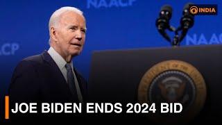 Joe Biden ends 2024 bid & more l DD India Live