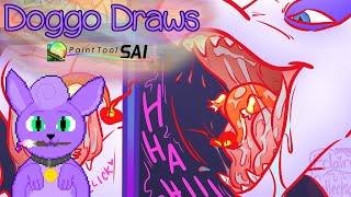 Doggo Draws | A Sovereign Show-Off  [Vore, Macro, Mawplay, Pokemon]