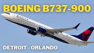 PMDG Boeing B737-900 | Detroit - Orlando | KDTW - KMCO | MSFS2020