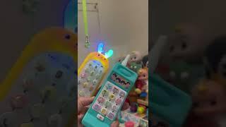 BEST LEARNING MUSICAL MOBILE PHONE LIGHT SOUND EFFECTS #viralvideo #asmr #cute #youtubeshorts #toys