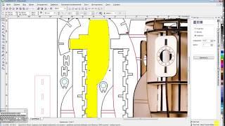 Создание макета  в CorelDraw, для лазерной резки по картинке из интернета