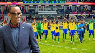 VIDEOIMBERE YA H.E KAGAME DORE UKO URWANDA RUTSINZE 3-O DJIBOUTI!