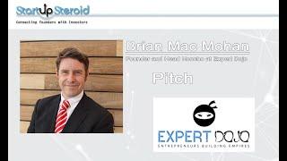 Pitch video with Brian Mac Mahon the founder of Expert DOJO