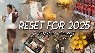 20 Small Ways to RESET for 2025 | Intentional Habits, Mindful Living, & Inspiration for a New Year 