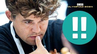 Mr Exchange Sacrifice!!! - Valentin Dragnev vs Magnus Carlsen - Chess Olympiad 2024