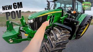 Let's Drive NEW! John Deere 6M - POV Drive!