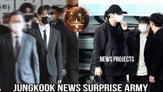 BTS today! Secret Meeting of BTS Jungkook and Mysterious Figure, Fans are Excited!