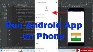 How to Connect Mobile phone with Android Studio to Run App [2023] |Connect Phone With Android Studio