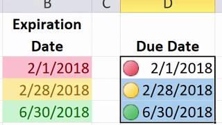 Excel Essentials -- Level UP! -- Conditional Formatting for Due Dates and Expiration Dates