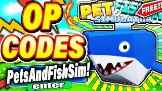 *2022* ALL WORKING CODES PET & FISHING SIMULATOR | PET & FISHING SIMULATOR CODES