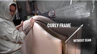 Фигурная рама без шва / Curly frame without seam