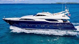 $2.8 Million Superyacht Tour : 2001 Ferretti 94