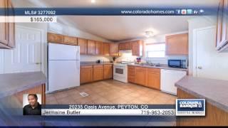 20235 Oasis Avenue  PEYTON, CO Homes for Sale | coloradohomes.com