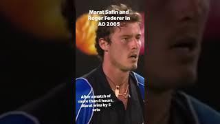 Marat Safin vs Roger Federer, Australia Open 2005 #marat #safin #roger #federer #tennis #shorts