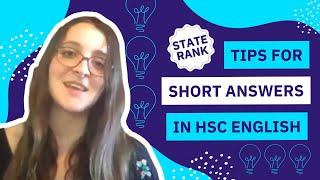 English Short Answer Tips from a State Rank Achiever