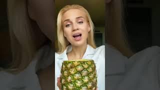 Jarum suntiknya tetap ada  #shorts #pineapple #funny #hawaii #viral #coconutmilk