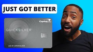 Capital One Quicksilver Has 3 Huge Benefits For Beginners