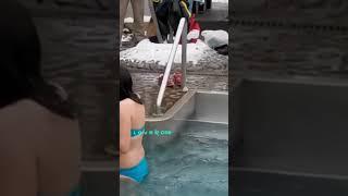 EPIPHANY BATHING 2024 #2 SWIMMING WINTER #ice #swimming #baptism