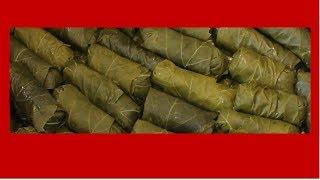 Persian stuffed grape leaves