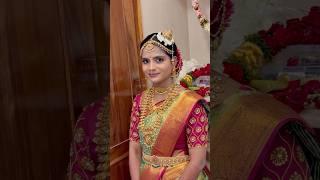 Wedding makeover#groommakeover #hairstyle #bridelmakup #sareedraping #haircut #flower