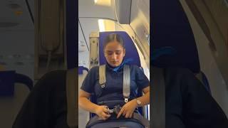 A day in a life of a Cabin Crew | Indigo #trending #indigo #cabincrew #airhostess #youtubeshorts #go