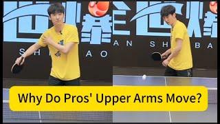 How to Engage Your Waist in Table Tennis? Why Do Pros' Upper Arms Move?