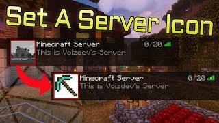 How To Change Your Minecraft Server's Picture (Setting Your Minecraft Server-Icon)