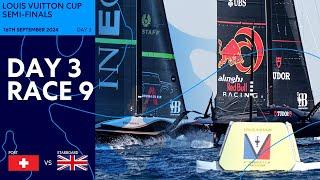 Louis Vuitton Cup Semi-Final Race 9 | Alinghi Red Bull Racing vs. INEOS Britannia | Full Replay