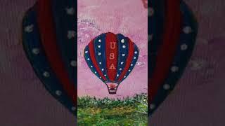 Beautiful Hot Air Ballon Painting, Relaxing Music, Soothing Instrumental Sleep Music, 1bettybill