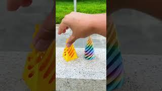 3D Printed Spiral Cone Fiddle.fun toy,do you like it? #toys #toy #kibtoys #cooltoys #funnytoy
