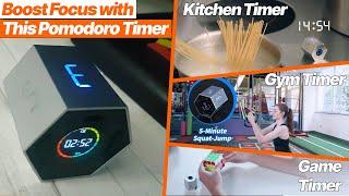 Useful? TickTime Timer Magnetic Gravity Pomodoro Timer /w Flip Countdown Review! Productivity Timer