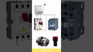 Motor Protective Circuit Breaker and Buzzer Connection: Get Alerted on Tripping!