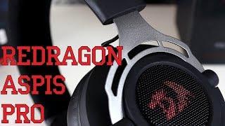 Обзор игровых наушников Redragon Aspis Pro - Профессиональная гарнитура за копейки