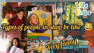 Types of people in shop be like ।। Very funny ।। Kristina Adhikari ll Suruchi Adhikari ll