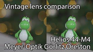 Helios 44M-4 vs Meyer-Optik Görlitz Oreston 50mm | Vintage lens comparison