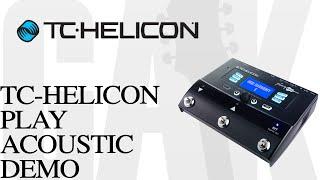 TC Helicon Play Acoustic Vocal and Electro-Acoustic Processor TC Helicon Demo Review