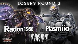 Invasion! Losers Round 3 - Radon1956 vs. Plasmiio | Godzilla: Save the Earth Melee