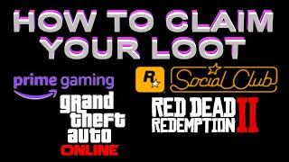 How to claim your Prime Gaming Loot in GTA 5 Online & Red Dead Online (aka Twitch Prime Loot)