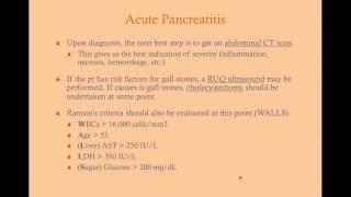 Pancreatitis - CRASH! Medical Review Series