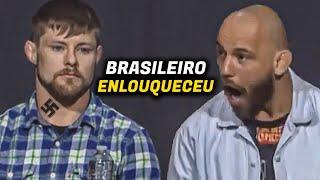 BRAZILIAN GOES CRAZY against N4ZISTA in UFC - JEAN SILVA vs BRYCE MITCHELL