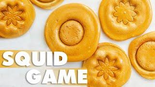 The DALGON candy recipe from the GAME OF SQUID — Netflix SUGAR HONEYCOMES!