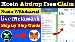 XCOIN Airdrop Claim | XCOIN Airdrop Withdrawal Process | XCOIN Airdrop telegram Bot | XCOIN Airdrop